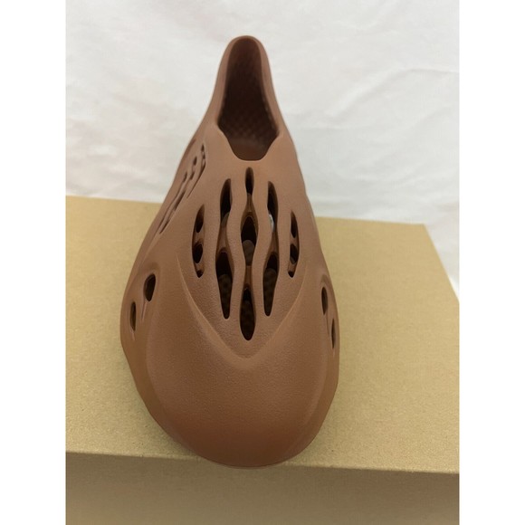 Adidas Yeezy Foam RNNR Runner Clay Red Flax Shoes Sandals HP5335 Size 10 - Picture 5 of 8